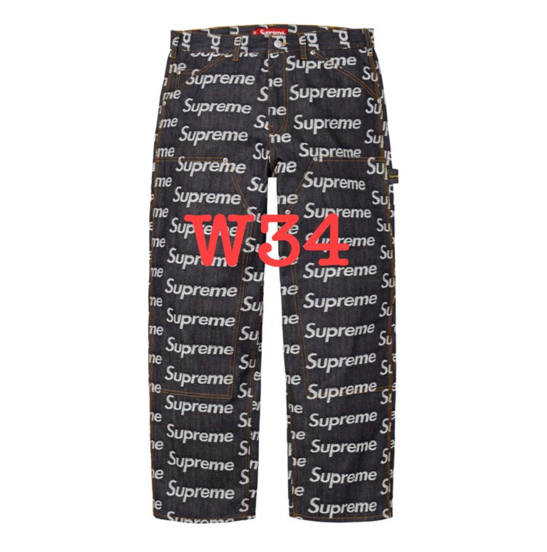 supreme Jacquard Logos Double Knee 34L SUPREME