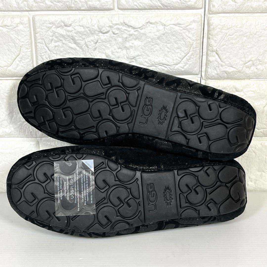 Ｚ ❗️ UGG アグ アンスレースパークルグラフィティ【25】ラメ 黒
