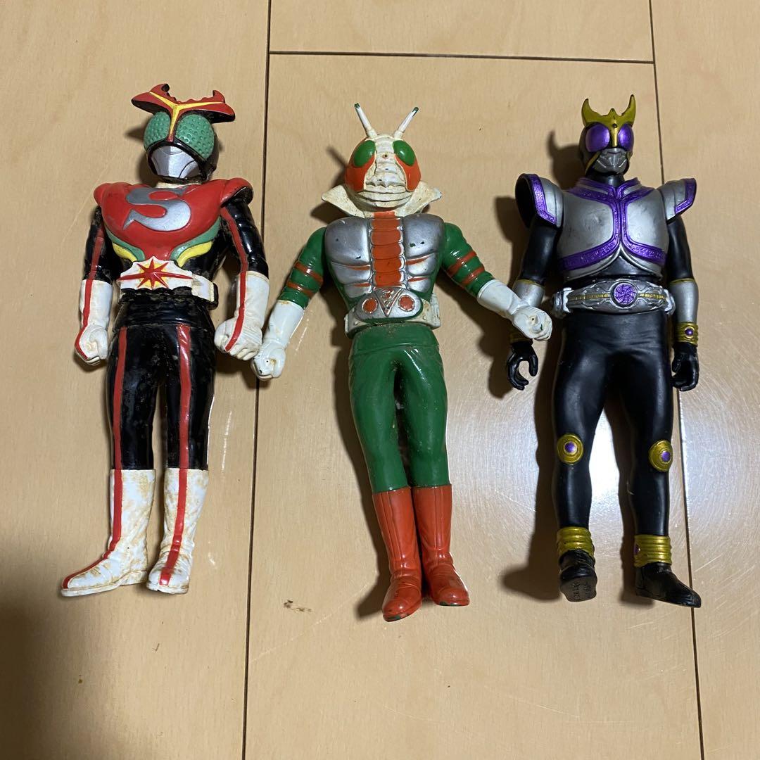 仮面ライダー　ソフビ　人形
