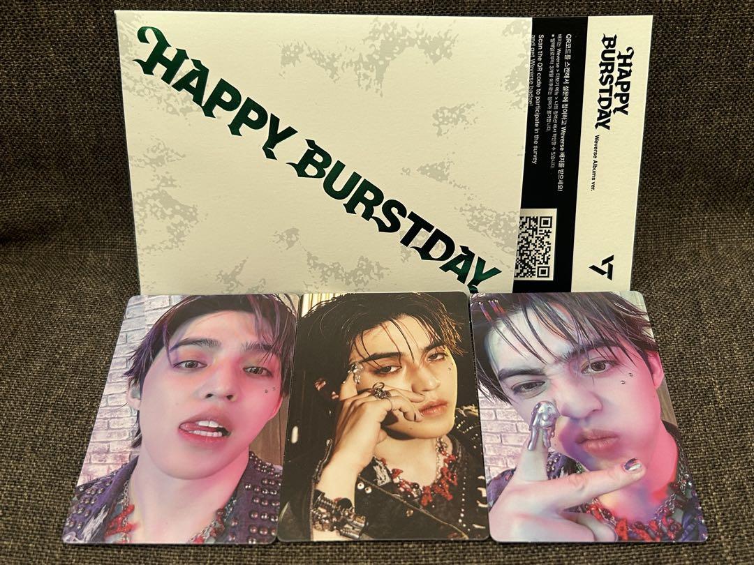 HAPPY BURSTDAY Weverse japan ラキドロ エスクプス - メルカリ