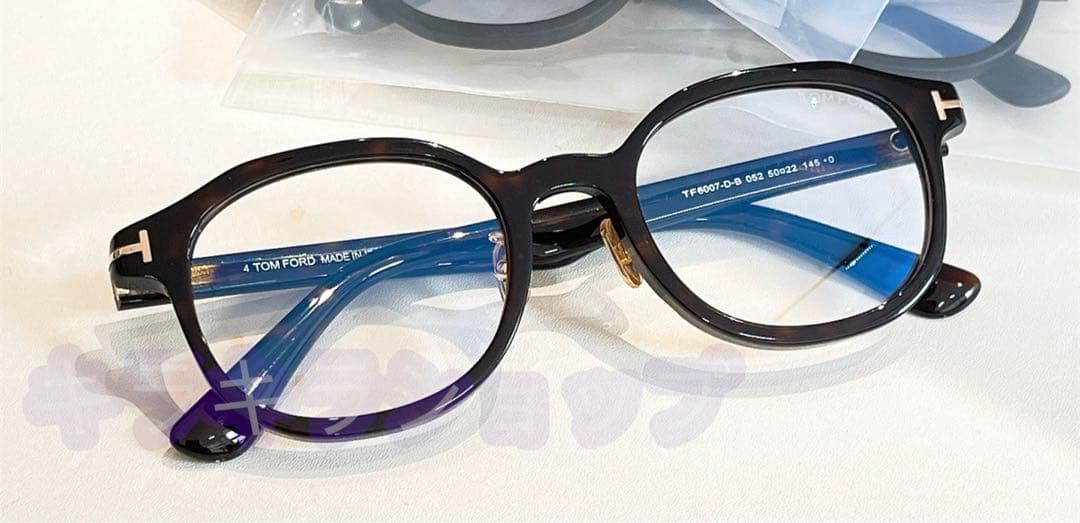 未使用 TOM FORDトムフォードTF6007-D-Bメガネ サングラス