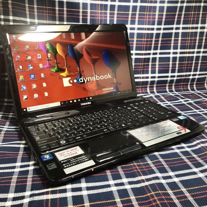 ブルーレイ搭載！大容量640GB☆WIN10/dynabook
