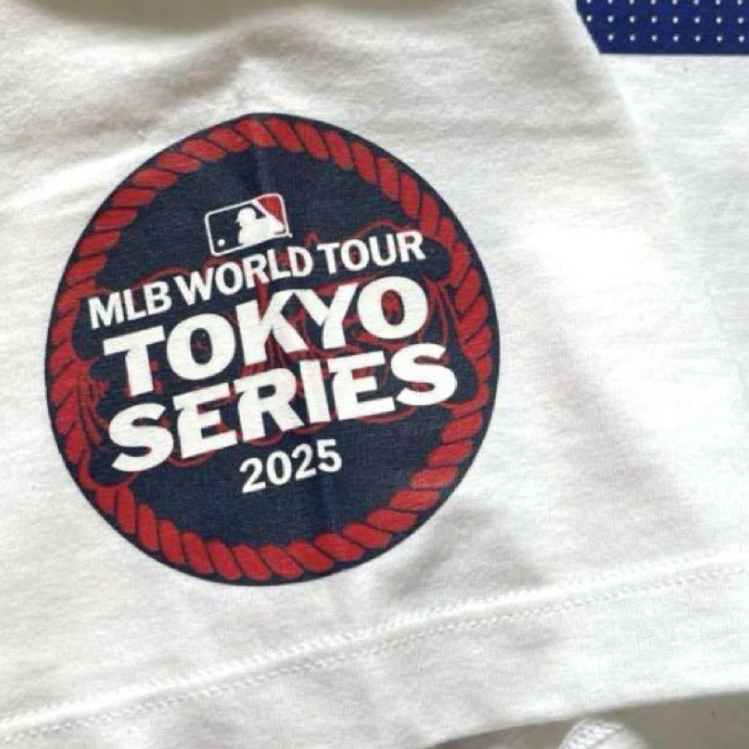 MLB東京シリーズ ドジャース 大谷翔平17 Tシャツ 白 L MLB東京シリーズ ドジャース 大谷翔平17 Tシャツ 白 L