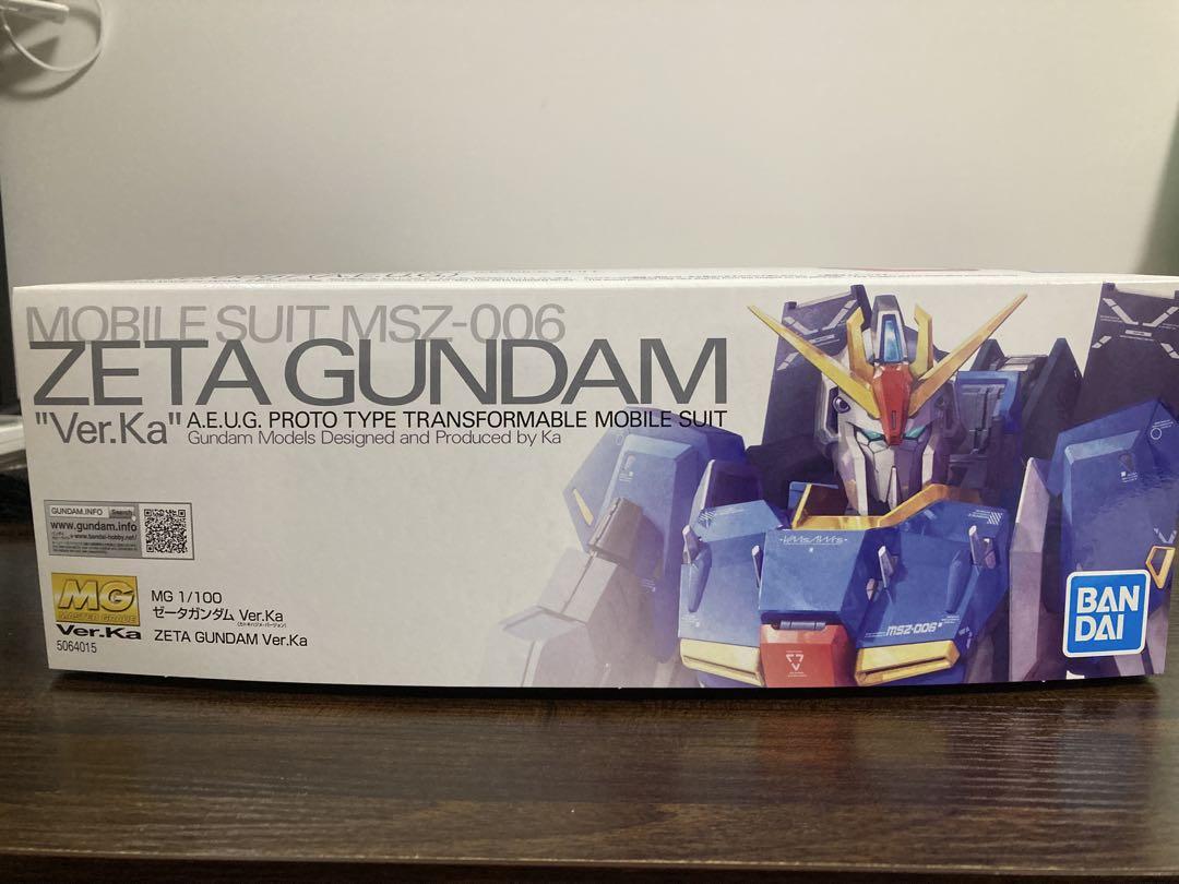 ガンプラ 1/100 MG Zガンダム ver.ka