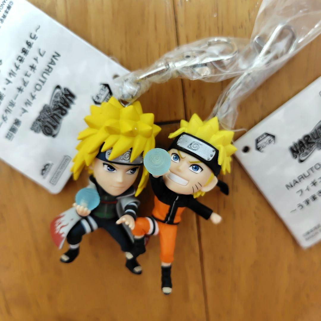ナルト疾風伝 フィギュアキーホルダー うずまきナルト 波風