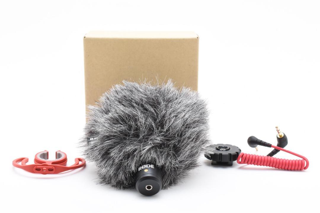 RODE videomicro 音声マイク　ウインドジャマーつき