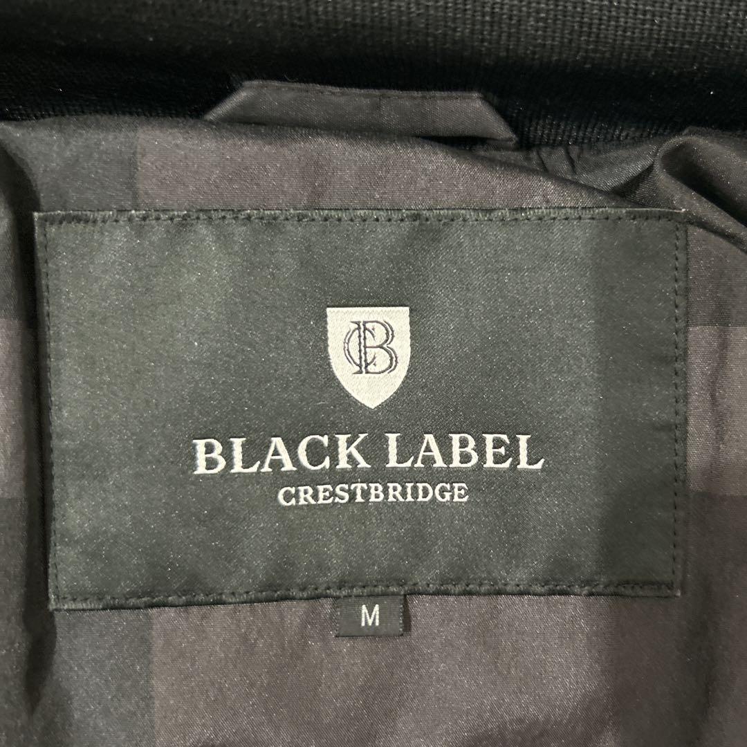 BLACK LABEL CRESTBRIDGE ダウンジャケット 黒 メンズ M