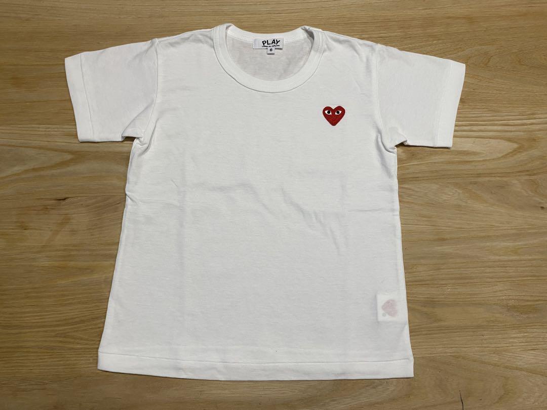 PLAY COMME des GARÇONS Tシャツ　サイズ6 ホワイト　白