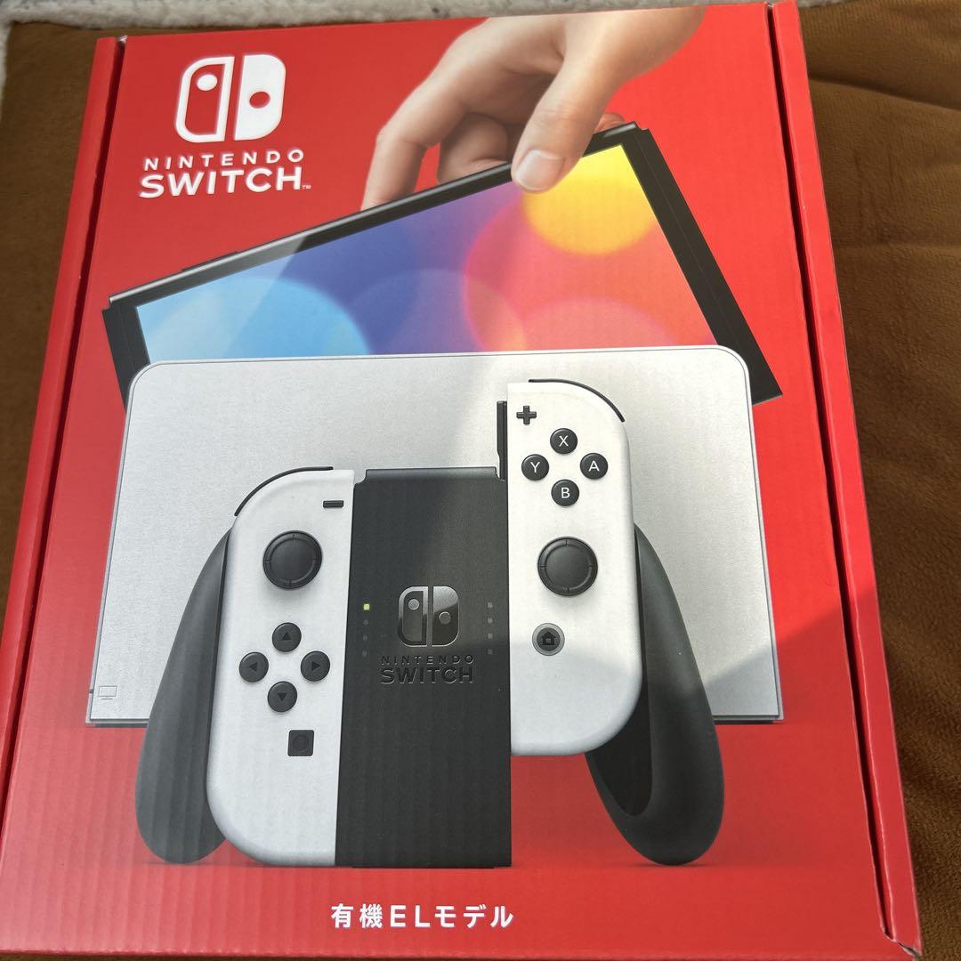 新品未使用！Switch本体有機EL Joy-Conホワイト