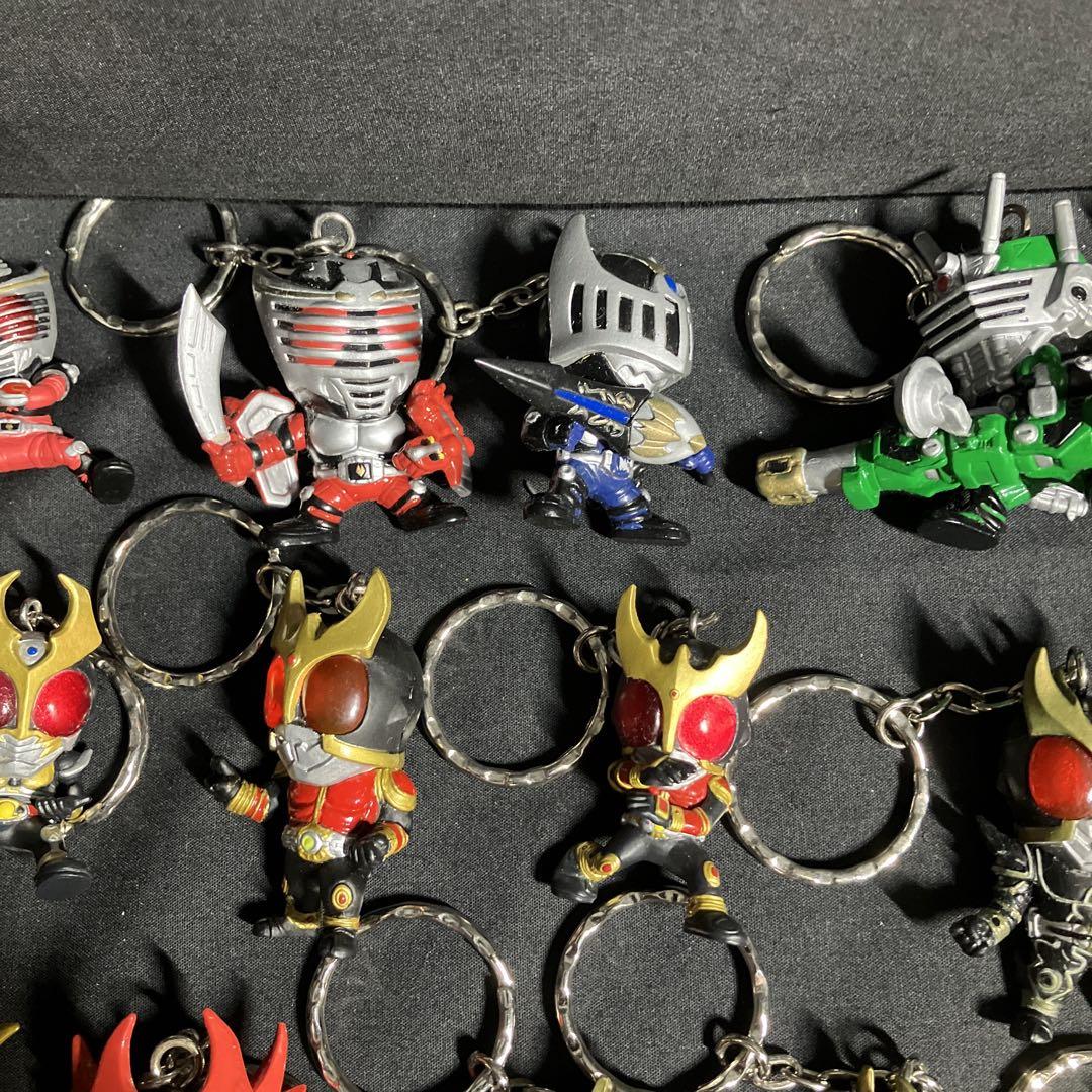 仮面ライダー　フィギュアキーホルダー　34体大量まとめ売りセット