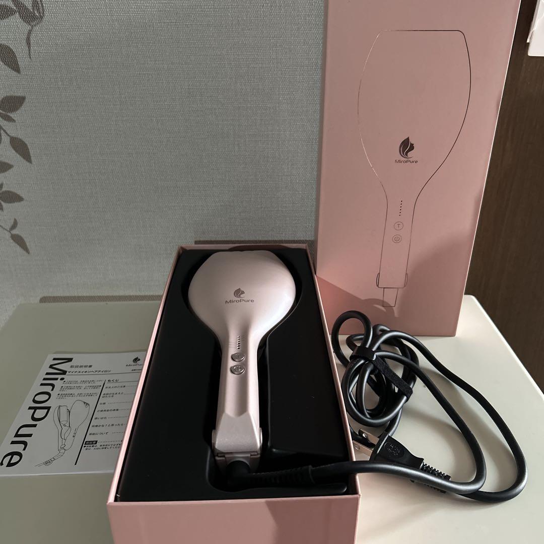 未使用品サロン級ヘアアイロン 40mm Miropure
