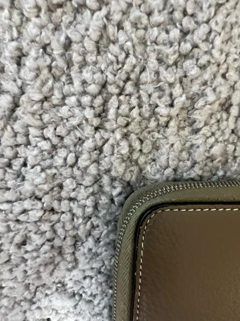 CELINE　セリーヌ　ラウンド　長財布　レザー　グレー