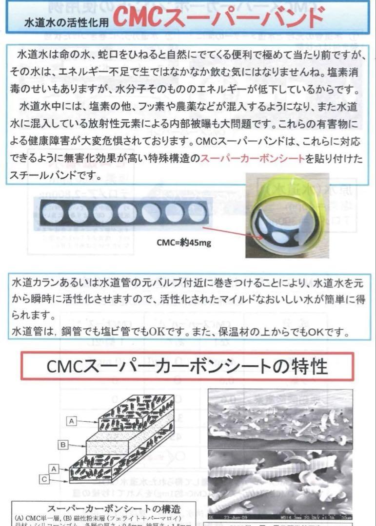【訳あり】【シルバー】CMCスーパーバンド カーボンマイクロコイル