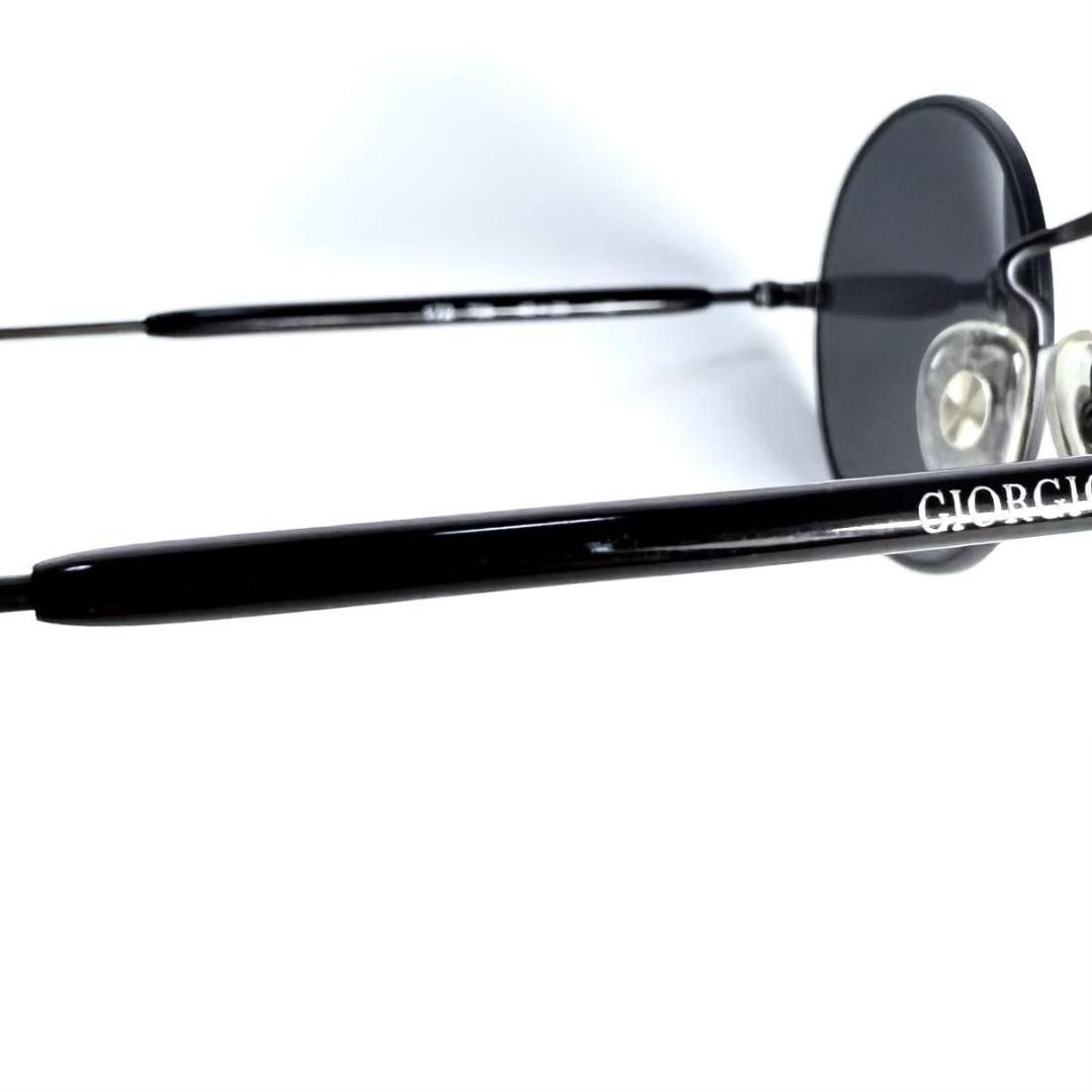 【極美品】GIORGIO ARMANI ジョルジオアルマーニ　ラウンドサングラス