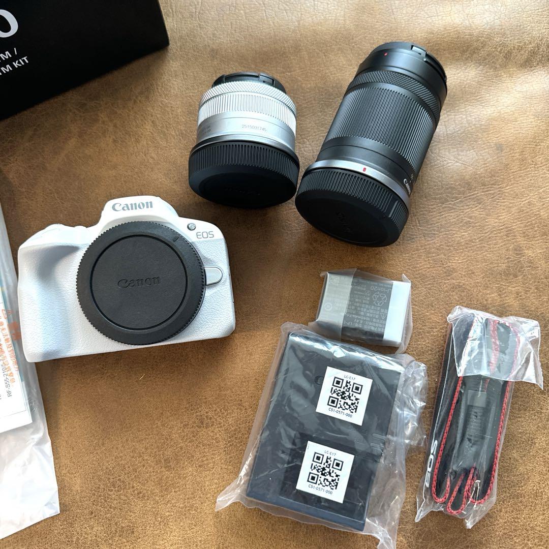 Canon ミラーレス一眼カメラ EOS R50   EOSR50WH-WZK