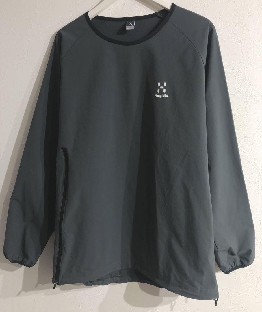 ホグロフス ソフトシェル プルオーバーSoft Shell PO L グレー