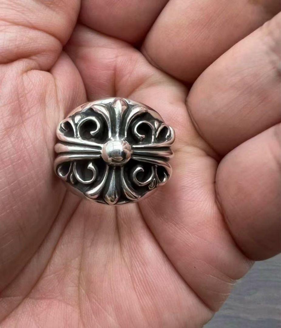 Chrome Heartsクロムハーツシルバー フラワーモチーフ リングCHROME HEARTS