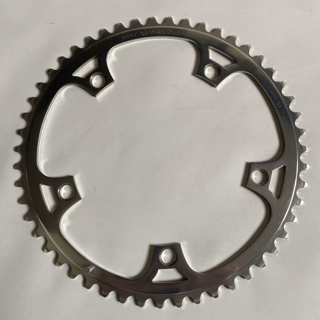 sugino75 眩い ssg ブルーアルマイト加工 チェーンリング 49t 美品