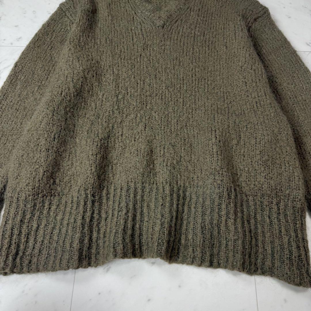 アクネステュディオズ モヘヤ混 Vネックニット セーター Mサイズ