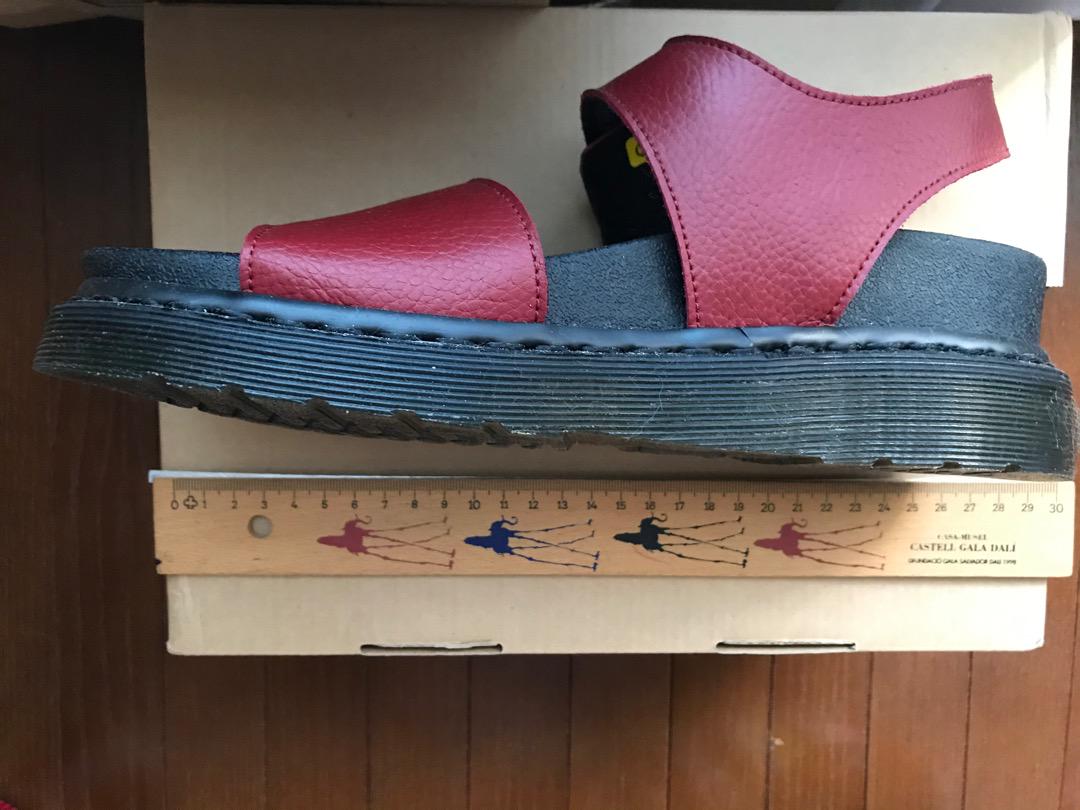toru様専用 レザーサンダル 赤 WOBHu-m51645976031 Dr.Martens レディース 定番HOT