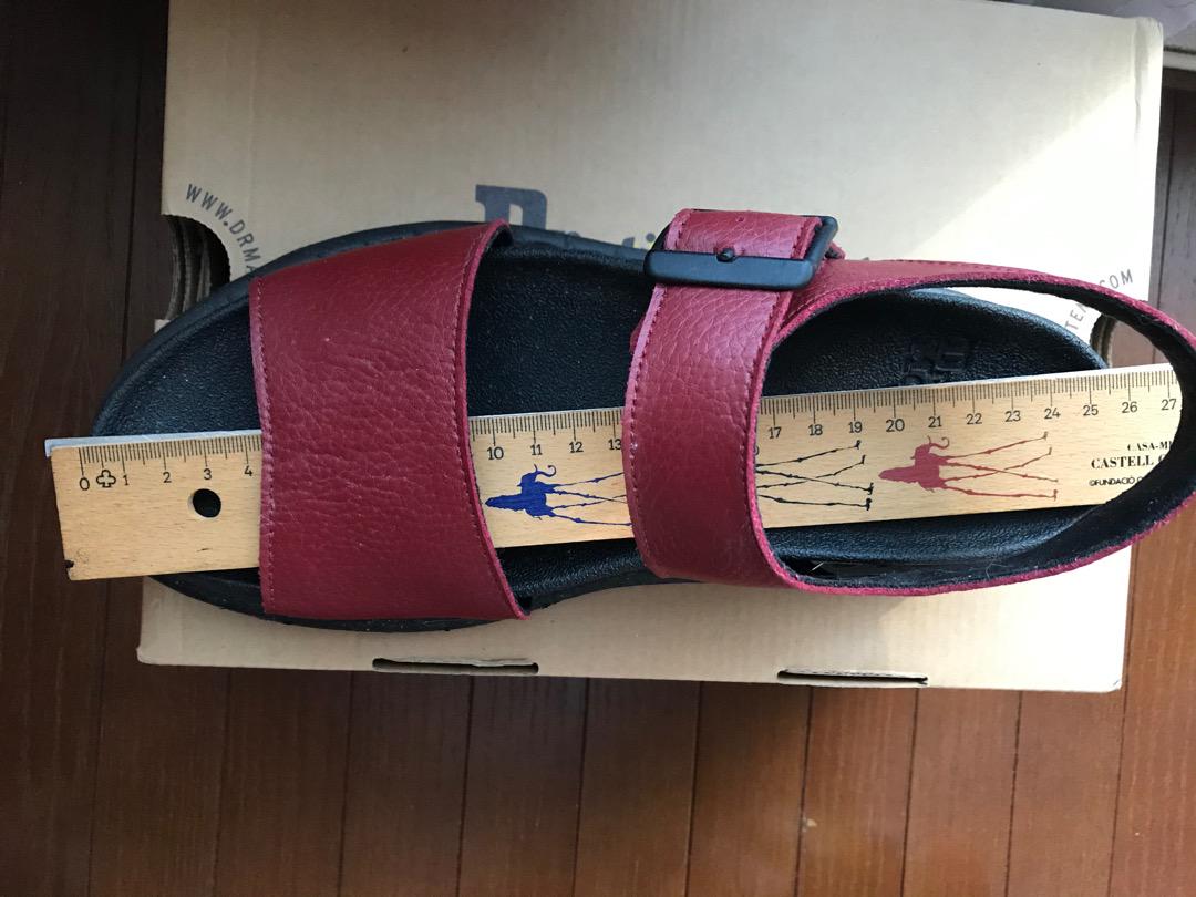 toru様専用 レザーサンダル 赤 WOBHu-m51645976031 Dr.Martens レディース 定番HOT