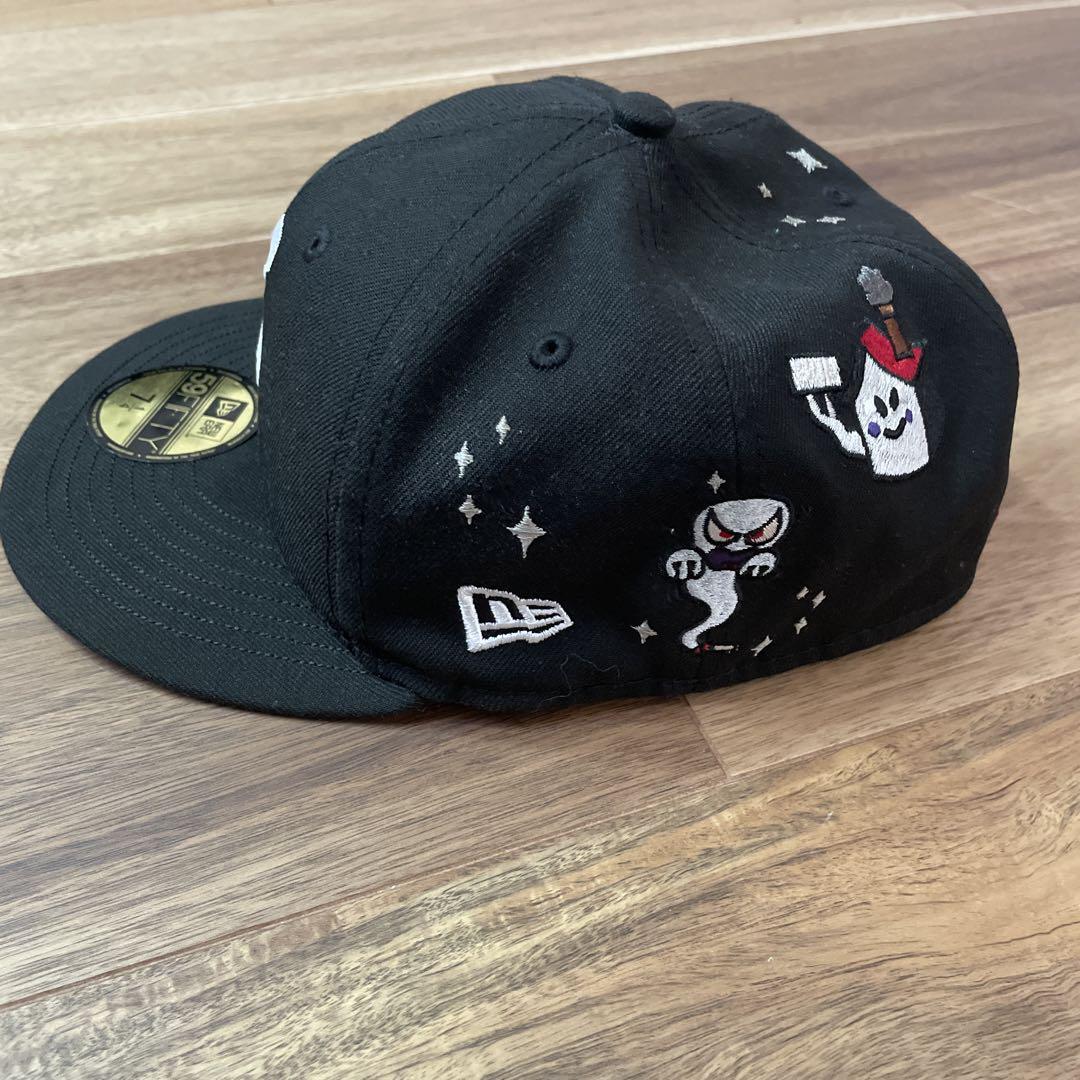 Supreme 59FIFTY ブラックキャップ 7 1/4 - メルカリ