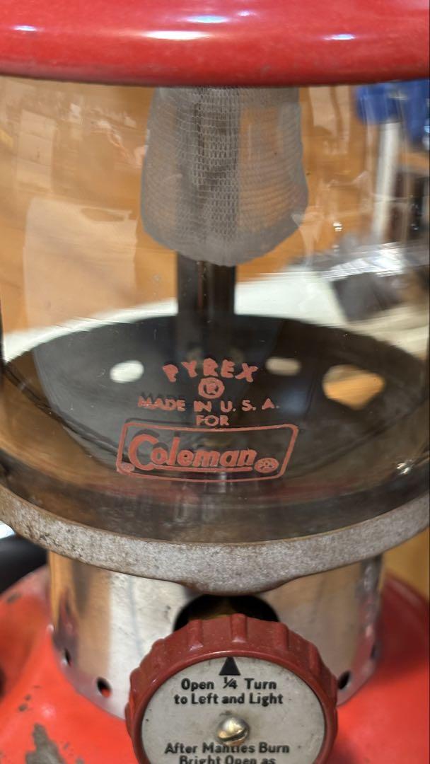 コールマン Coleman 200A イエローボーダー ビンテージ ランタン