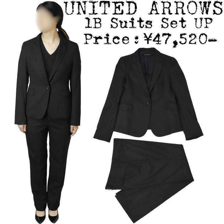 定価¥4,7万☆UNITED ARROWS☆セットアップ☆スーツ☆ブラック☆40 - メルカリ 定価¥4,7万☆UNITED ARROWS☆セットアップ☆スーツ☆ブラック☆40 - メルカリ