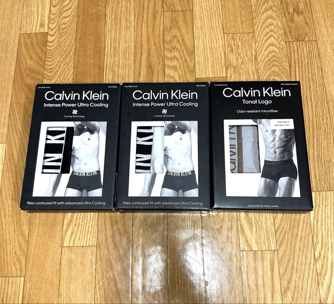 人気定価17000円　3枚セット　カルバンクライン　ボクサーパンツ　M