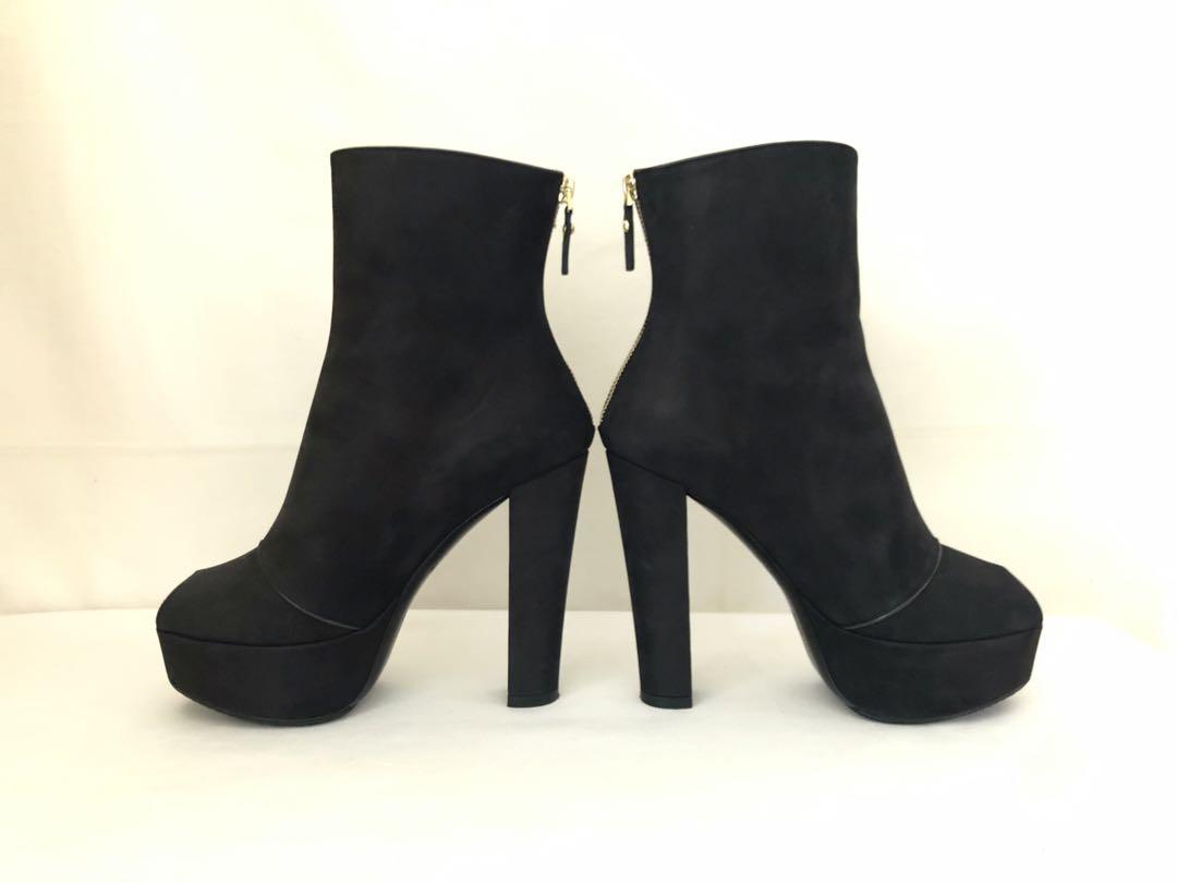 black leather