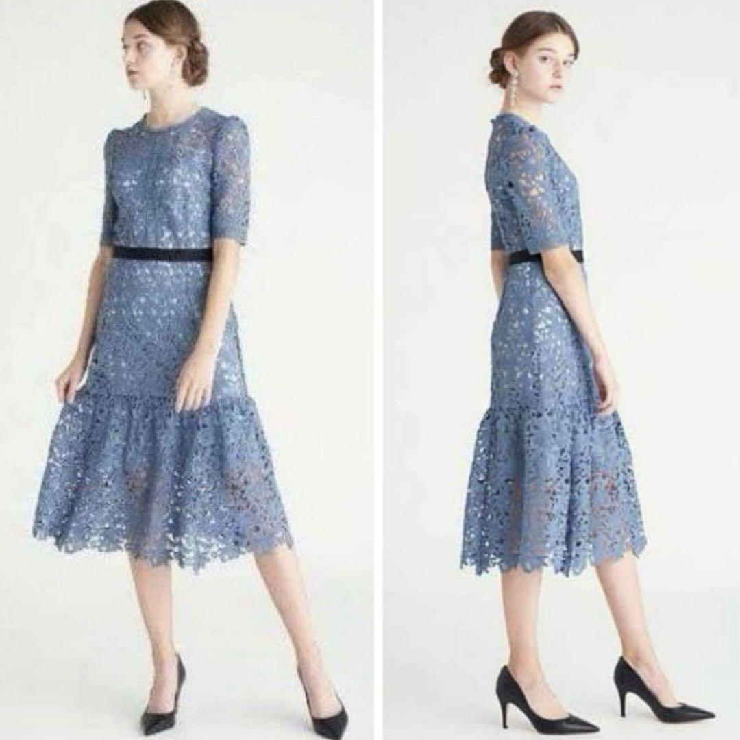 美品♡CELFORD セルフォード ケミカルレースワンピース ドレス 佳子様