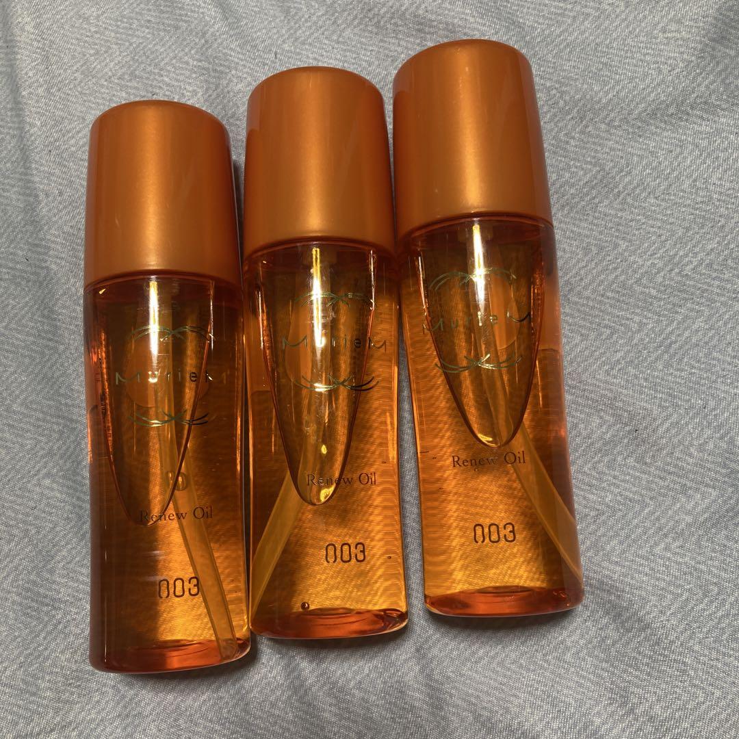 新品 ナンバースリー ミュリアム リニューオイル 120mL 3本セット 3本セット ナンバースリー ミュリアム リニューオイル 120ml