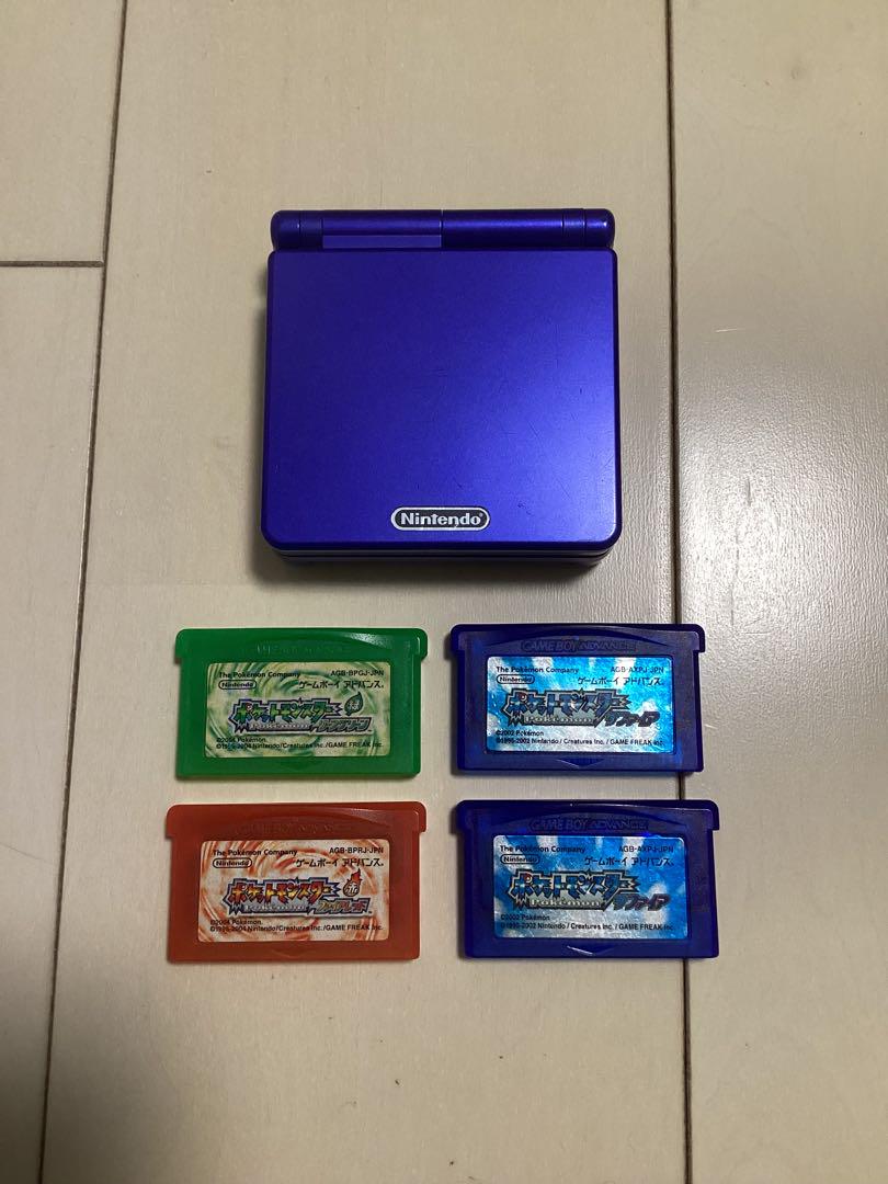 任天堂 ゲームボーイアドバンスSP 本体、ポケモン、動作確認済み