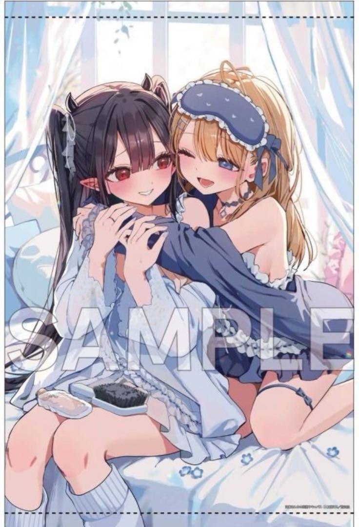 江口さんちの純情サキュバス(1) 　ゲーマーズ特典　描き下ろしB2タペストリー