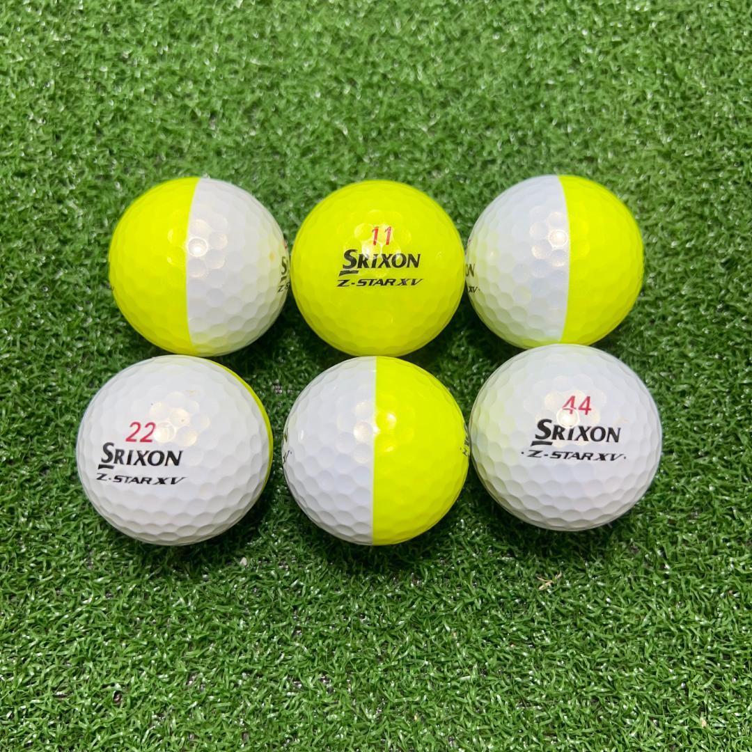 S117】SRIXON Z-STARXV DIVID 黄 ロストボール 24球 - メルカリ