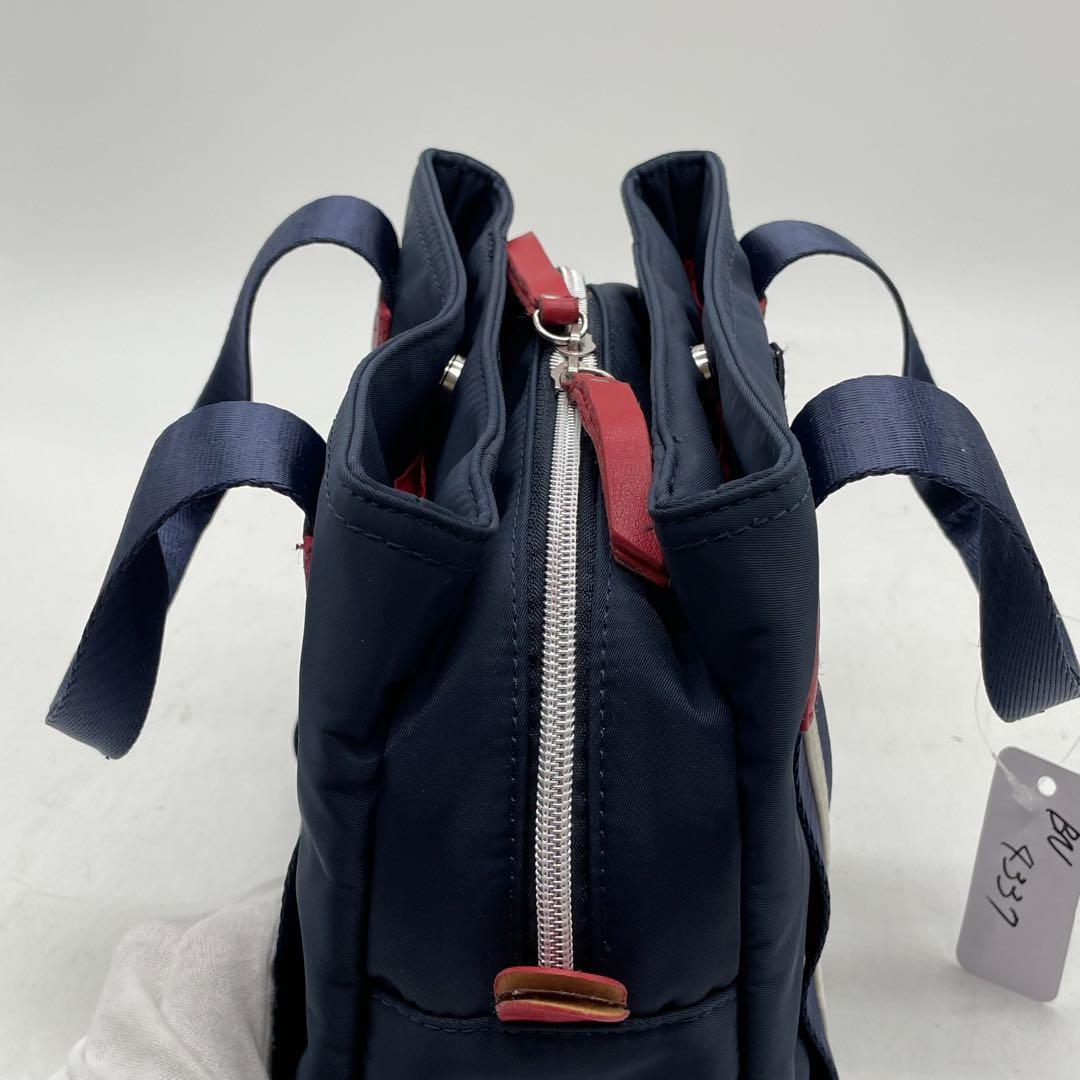 BN4337●CASTELBAJAC ハンドバッグ ミニトートバッグ ネイビー