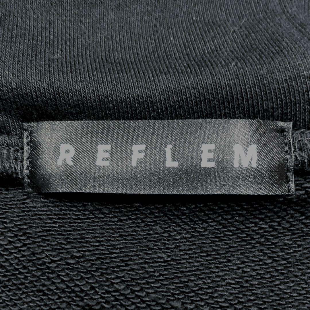 REFLEM レフレム ロゴテープ Dリング オーバーサイズ パーカー REFLEM レフレム ロゴテープ Dリング オーバーサイズ パーカー