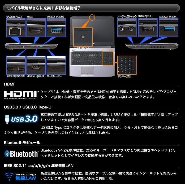 ゲーミングノートPC SSD240GB HDD1TB 爆速起動カスタム 画像15