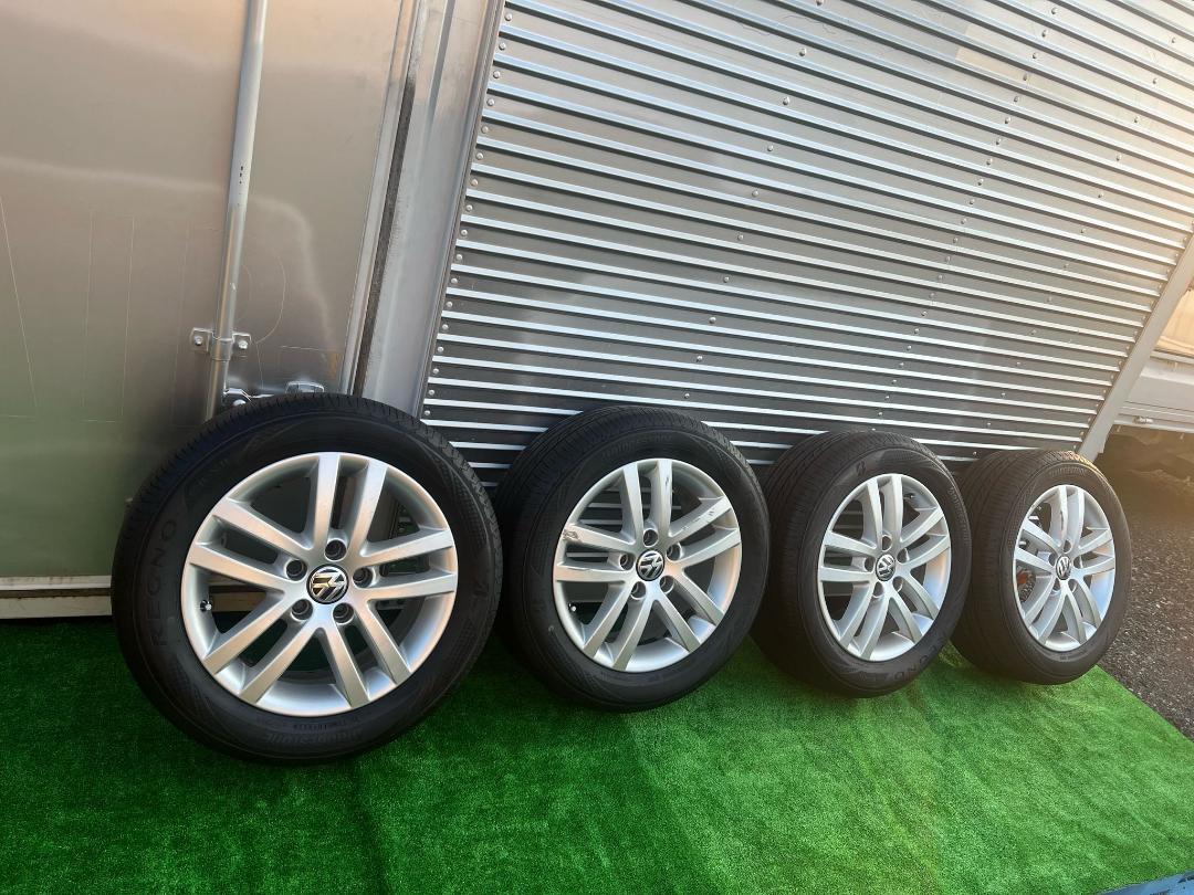 VW16inch 純正ホイール＆ブリヂストン2022 205/55R16タイヤ