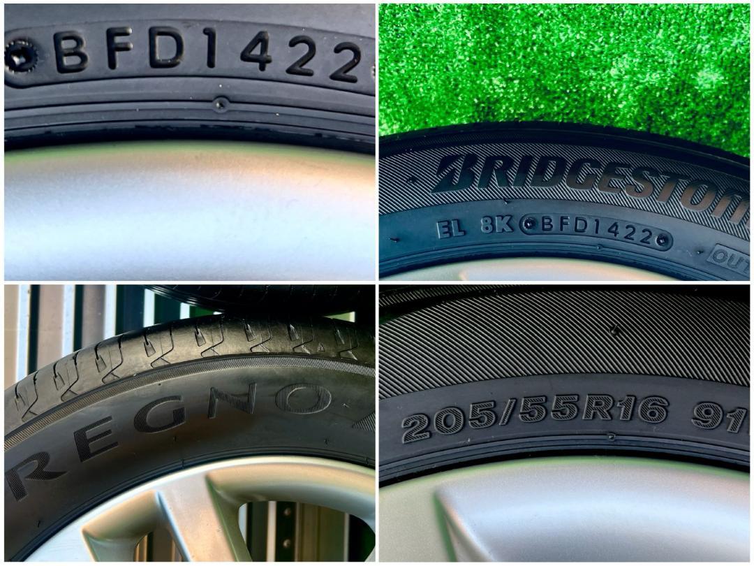 VW16inch 純正ホイール＆ブリヂストン2022 205/55R16タイヤ