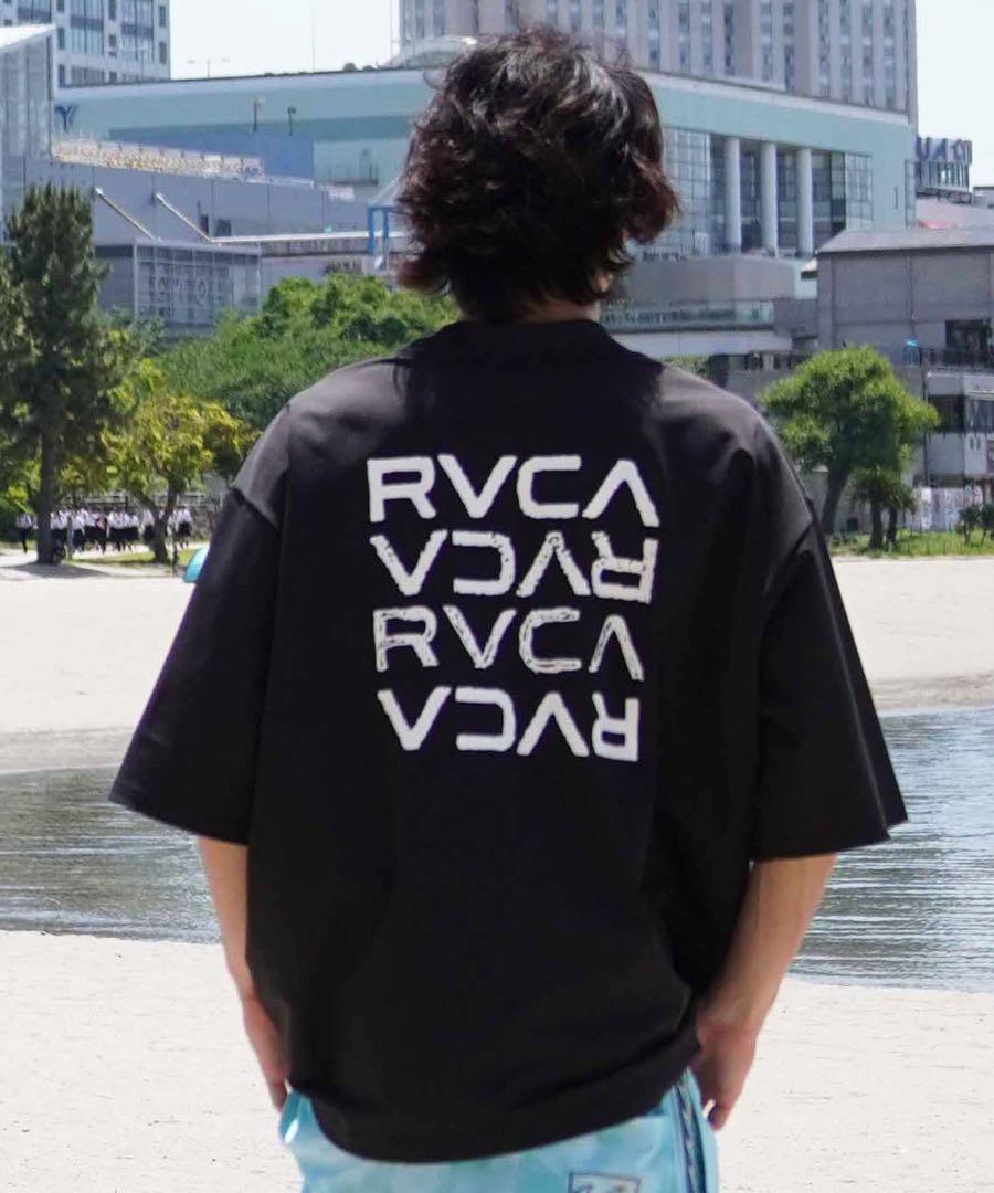 RVCA 水陸両用 ラッシュTシャツ 半袖 ドルマン ラッシュガード