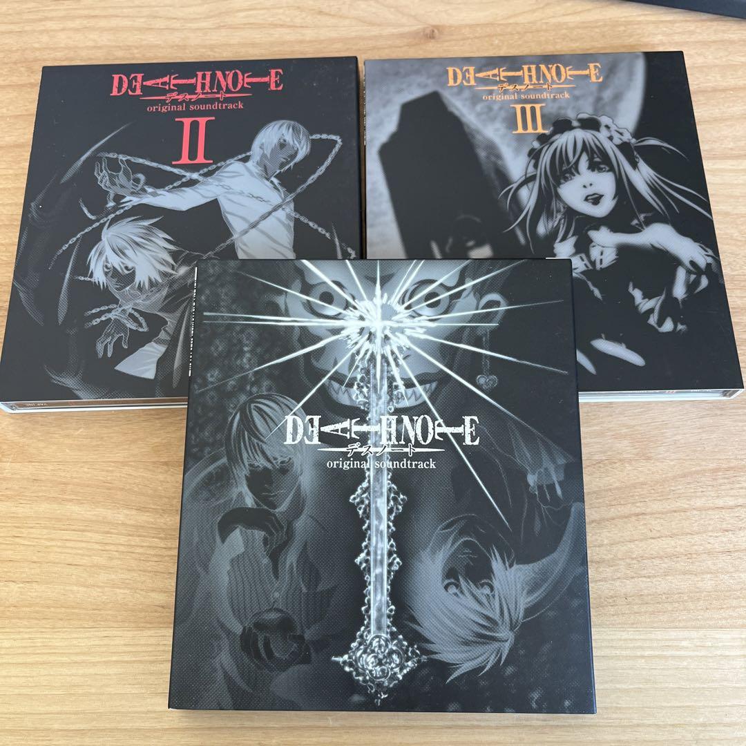 DEATH NOTE デスノート オリジナル・サウンドトラック 3巻セット