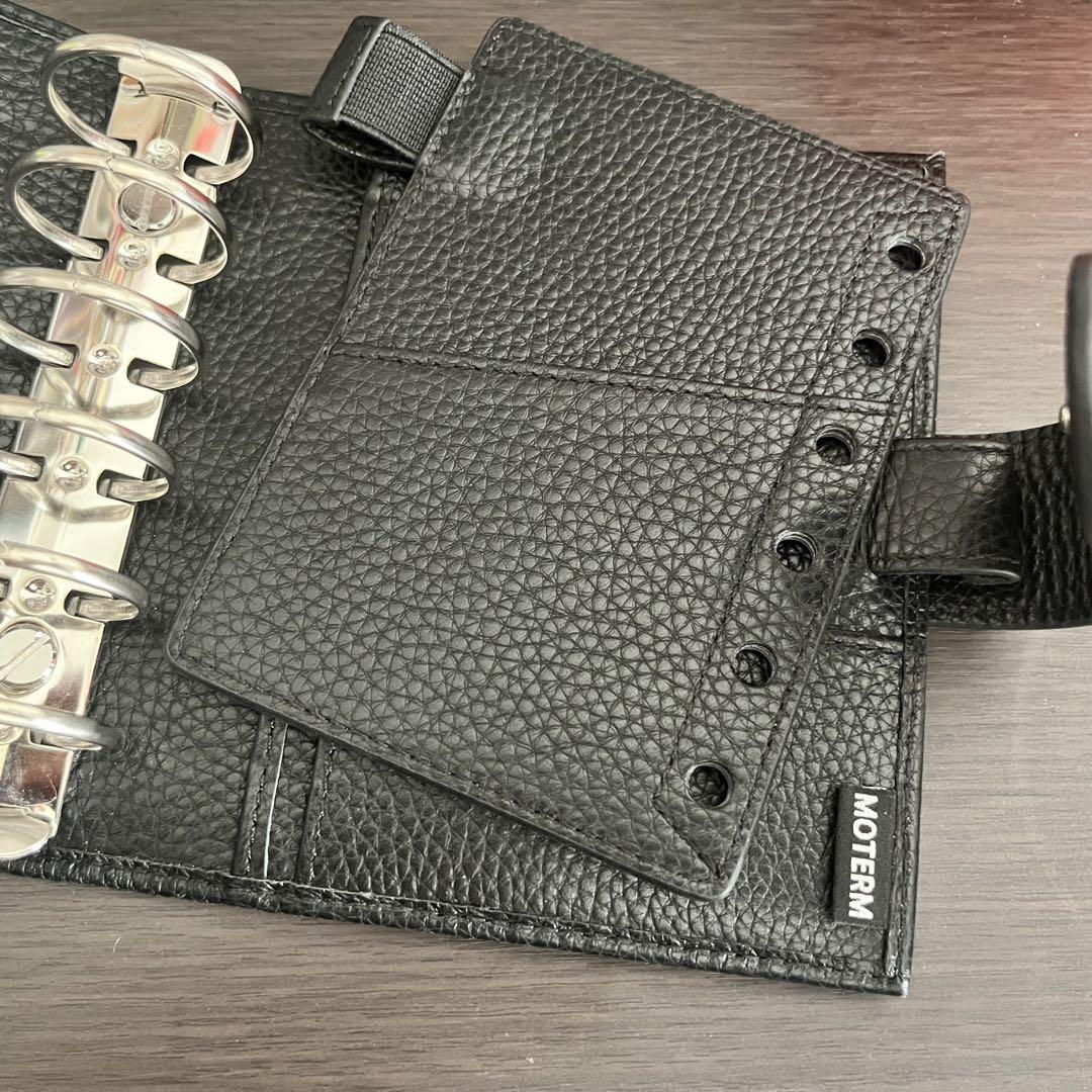 Moterm モータム Luxe ミニ6 システム手帳 ブラック 30mm - メルカリ