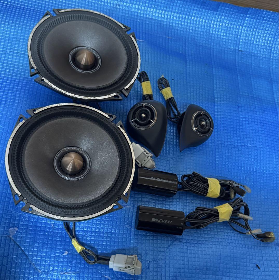 アルパイン DDL-R170S 17センチス ピーカーツイーター バッフル付