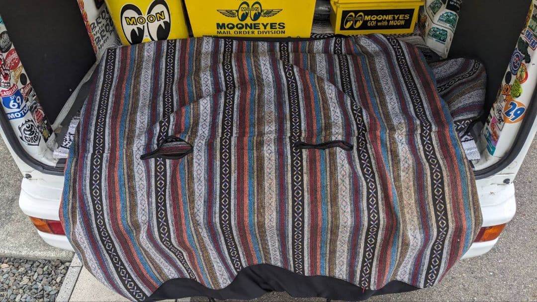 前後　フルセット　BELL シートカバー　ローライダー　チカーノ　USDM