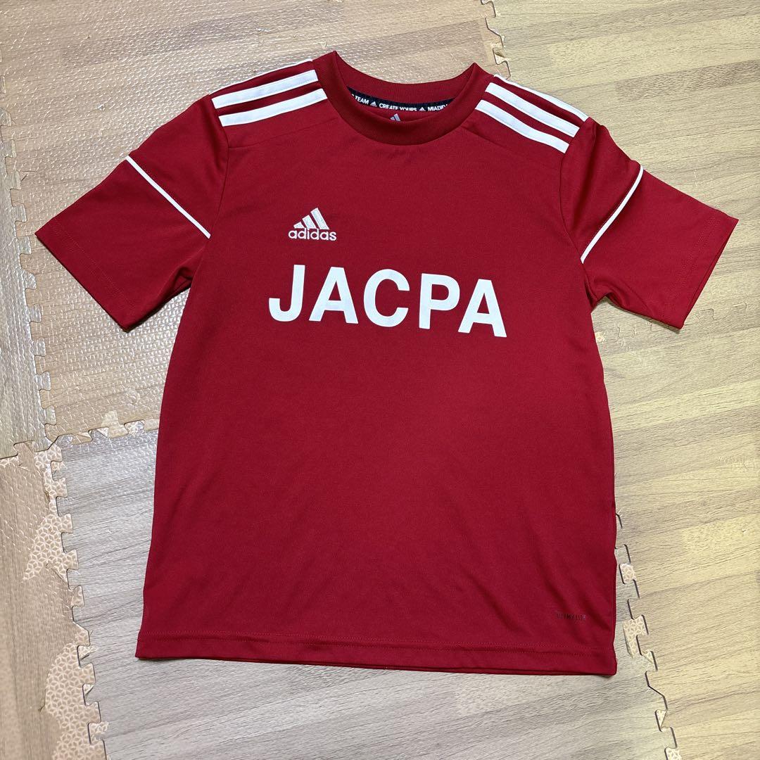 adidas - ジャクパ ユニフォーム140 上下 セットの通販 by