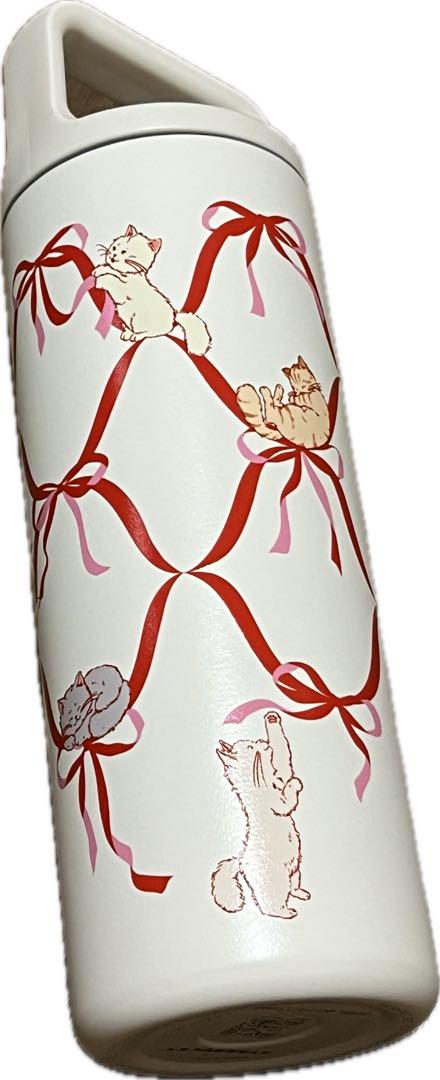 スタバ　バレンタイン2025ハンドルリッドステンレスボトル473ml