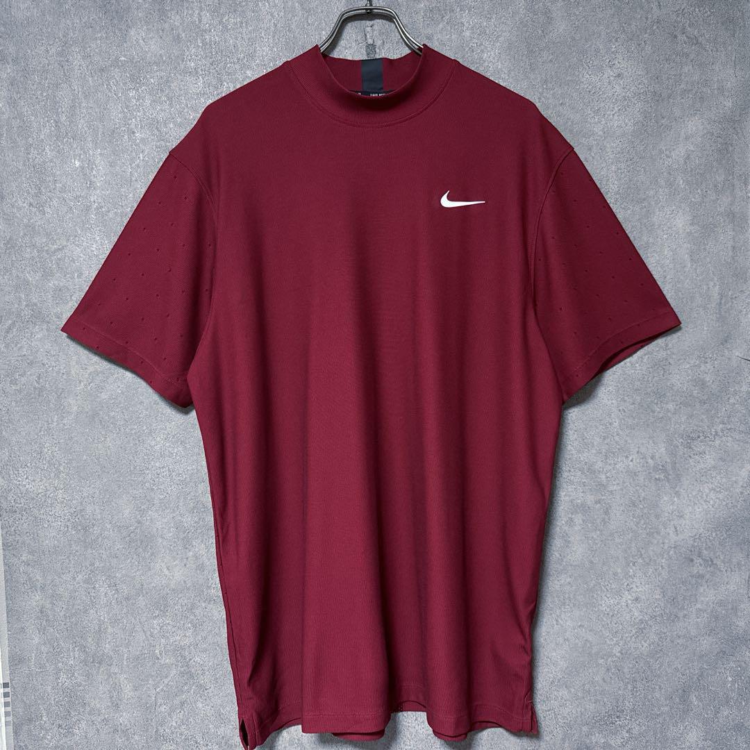 NIKE ナイキ タイガーウッズ コレクション 半袖 ロゴ モック