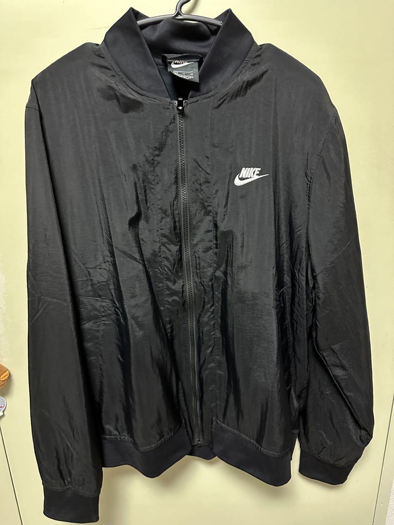NIKE コーチジャケット　ナイロンジャケット　ナイキ　ブラック　XL
