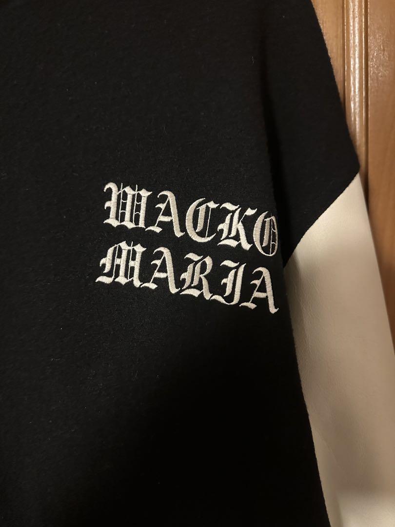 ジャケット・アウター Wacko Maria LEATHER VARSITY JACKET XXL